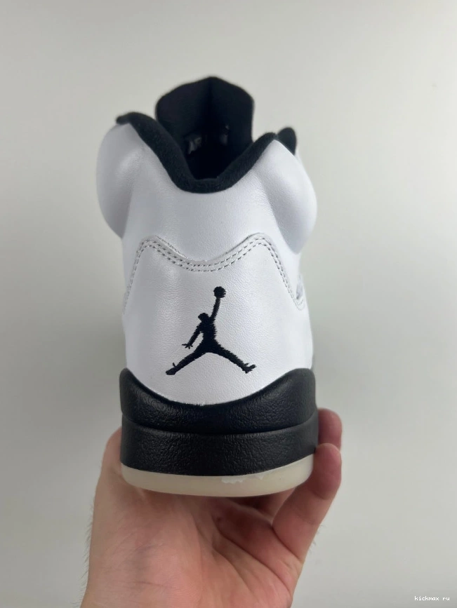 Rep MAX AIR DD0587-110 5 RETRO JORDAN BLACK' 'WHITE 0824